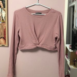 Long Sleeve Crop Top